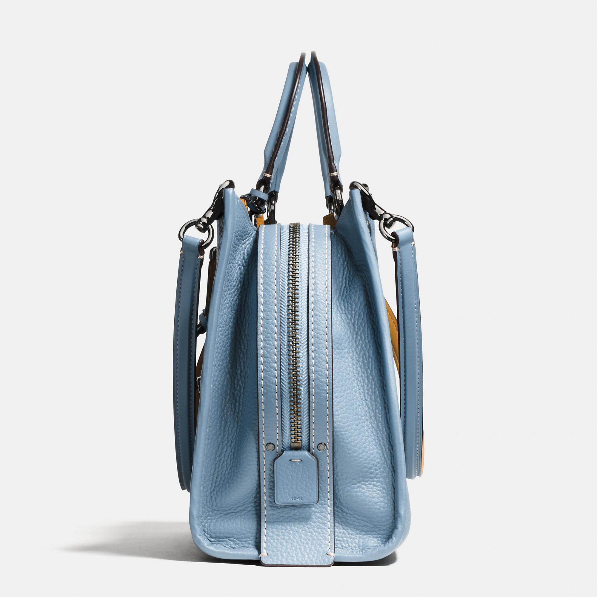 Storage Pocket Coach Rogue Bag In Glovetanned Pebble Leather | Women